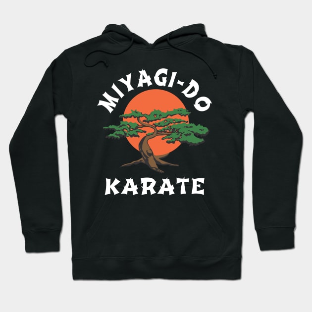 Vintage Miyagi-Do T-Shirt Karate Bonsai Tree Hoodie by Pannolinno